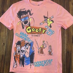 Disney Parks The Goofy Movie Tshirt Mens size XS